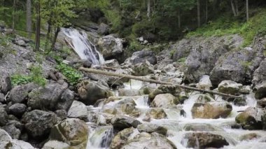 Görünüm Kuhflucht şelale, Almanya 