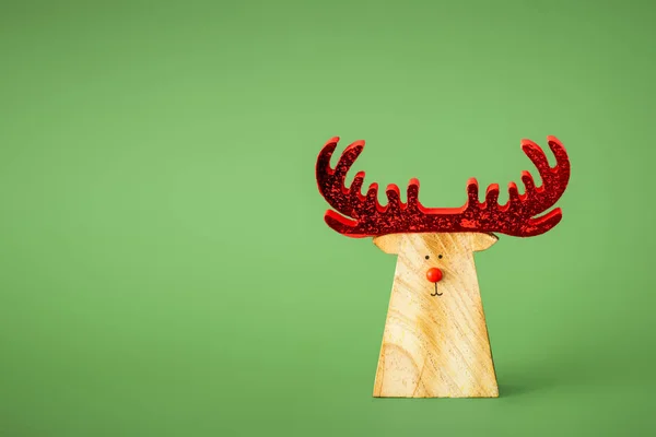 トナカイとクリスマスの装飾の画像 — ストック写真