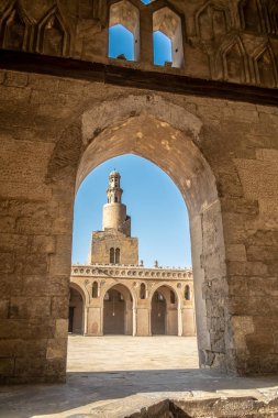 Ibn Tulun Camii görünümünü gündüz
