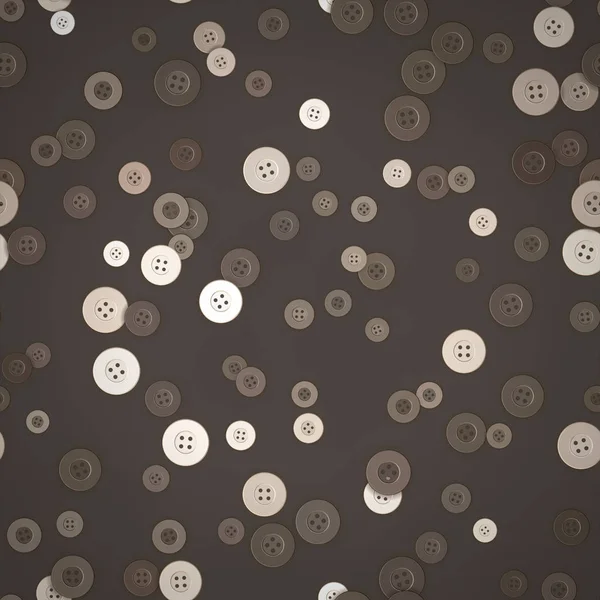 Seamless Buttons Texture Background — Stock Photo, Image