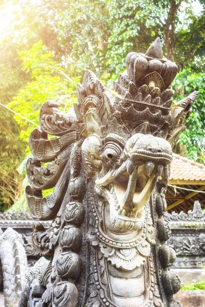 Pohled Hinduistické Sochy Bali Indonésie — Stock fotografie