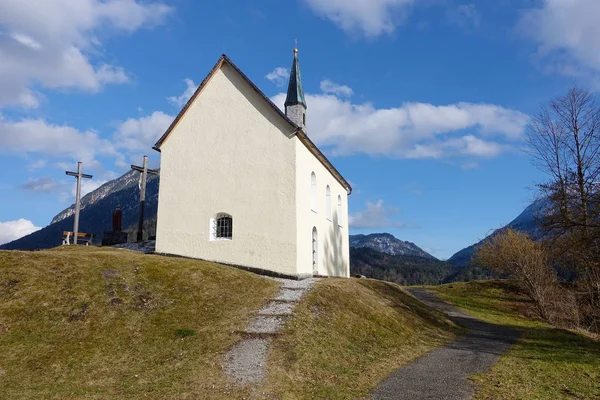 Kapel Buurt Van Eschenlohe Beieren Duitsland — Stockfoto