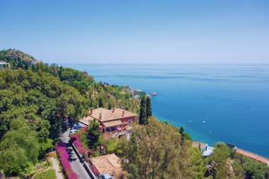 görünümünü Okyanusu kıyıları, Sicilya, İtalya