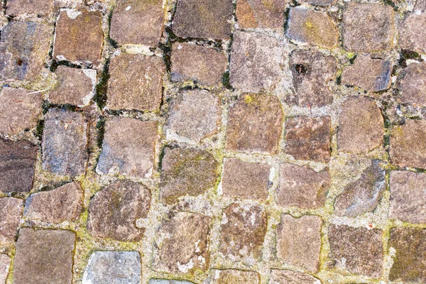 Een Afbeelding Van Een Typische Kasseien Bodem Achtergrond — Stockfoto