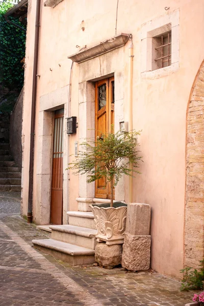 Obrázek Typických Italských Dveří — Stock fotografie