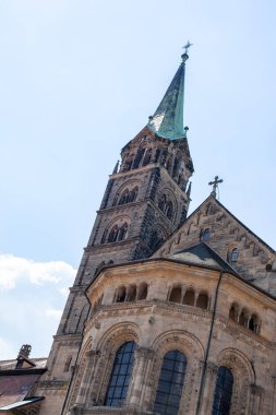 Bamberg Almanya kilisesinin bir görüntüsü