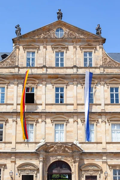 Pohled Historické Budově Bamberg Německo — Stock fotografie