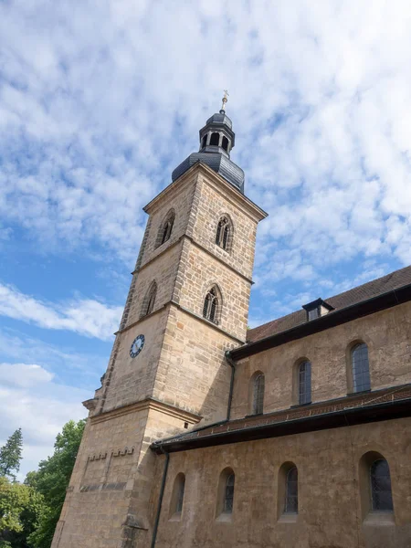 Widok Zabytkowym Budynku Mieście Bamberg Niemcy — Zdjęcie stockowe