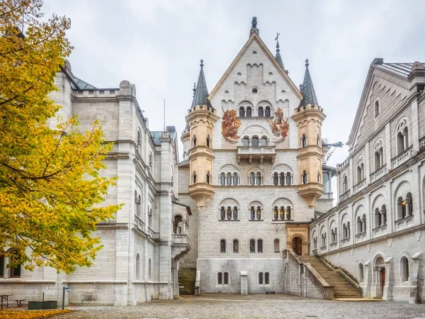 Κάστρο neuschwanstein Βαυαρίας Γερμανία — Φωτογραφία Αρχείου