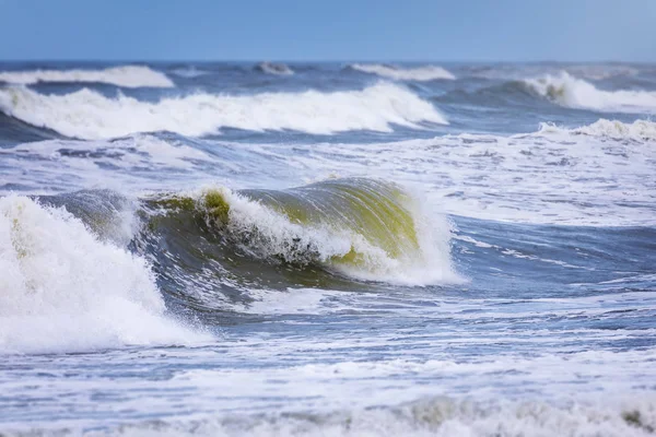 Pequeno fundo onda oceano — Fotografia de Stock