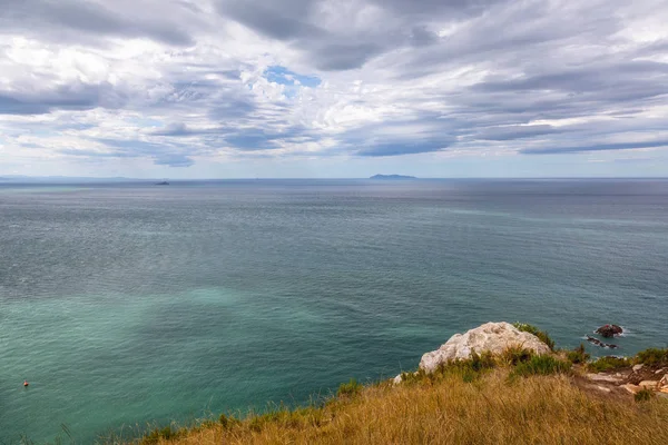 Beautiful outlook over the ocean New Zealand — Stock Photo, Image