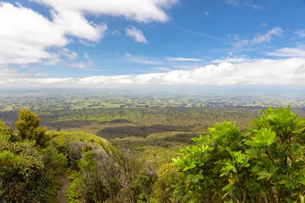 从塔拉纳基山，新西兰的景色 — 图库照片