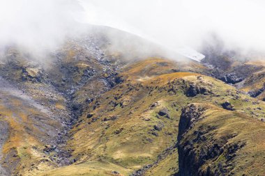 ayrıntılar yanardağ Mount Taranaki, Yeni Zelanda 