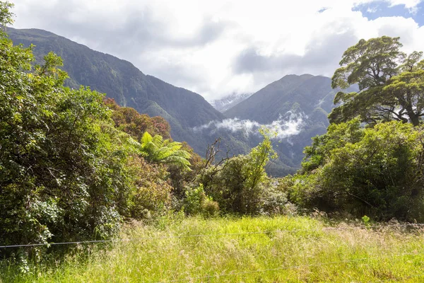 Landschap Landschap Zuid Nieuw Zeeland — Stockfoto