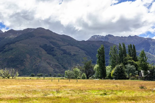 Paesaggio Paesaggio Nel Sud Della Nuova Zelanda — Foto Stock