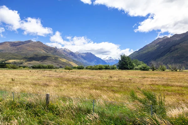 Τοπίο Τοπίου Στη Νότια Νέα Ζηλανδία — Φωτογραφία Αρχείου
