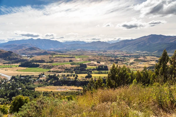 Paesaggio Paesaggio Nel Sud Della Nuova Zelanda — Foto Stock