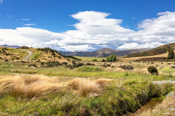 Ландшафтні Пейзажі Південній Новій Зеландії — стокове фото