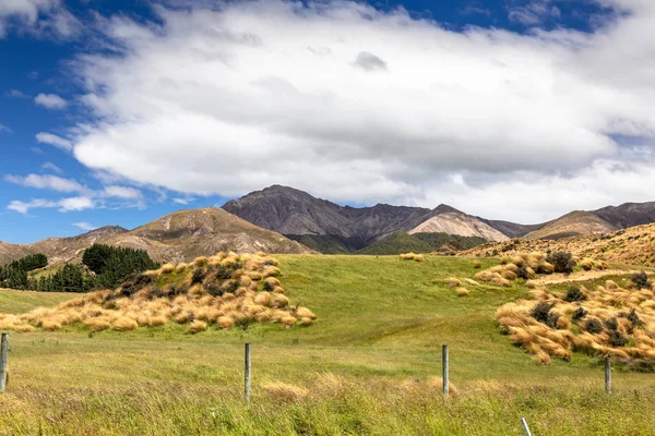 Landskap Södra Nya Zeeland — Stockfoto