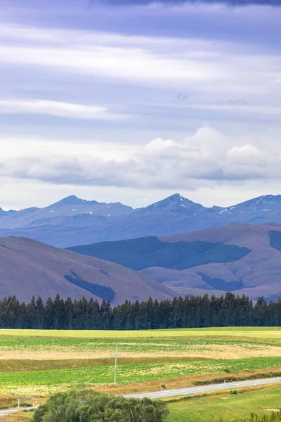 Paisagem Paisagem Sul Nova Zelândia — Fotografia de Stock