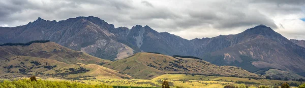 Vista Panorámica Las Montañas Nueva Zelanda —  Fotos de Stock