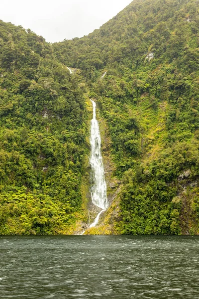 Μια Εικόνα Του Εθνικού Πάρκου Fiordland Νέα Ζηλανδία — Φωτογραφία Αρχείου