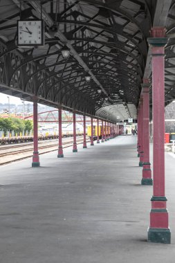 Dunedin güney Yeni Zelanda tren istasyonu görünümü