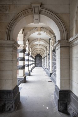 Dunedin güney Yeni Zelanda tren istasyonu görünümü