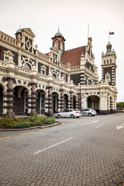 Beskåda Järnväg Posterar Dunedin Södra Nyazeeländskt — Stockfoto