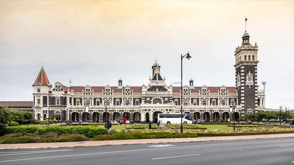 Vista Estação Ferroviária Dunedin Sul Nova Zelândia — Fotografia de Stock