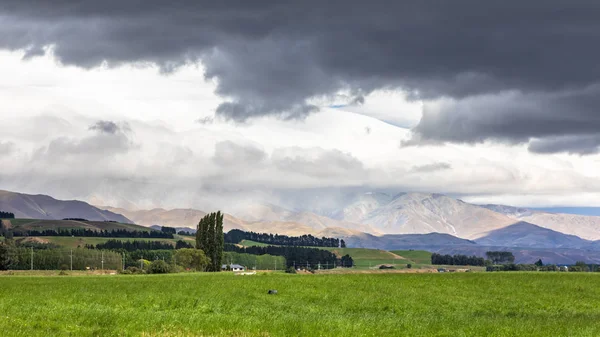 Krajinná Krajina Jihu Nového Zélandu — Stock fotografie