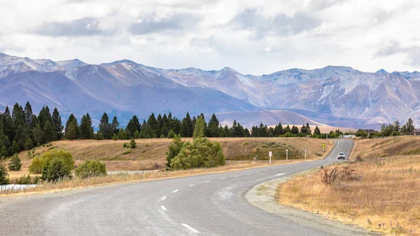 Camino Horizonte Nueva Zelanda Isla Del Sur — Foto de Stock