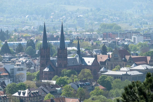 Ansicht Der Architektur Der Stadt Freiburg Deutschland — Stockfoto