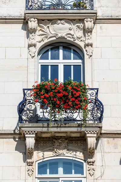 Blick Auf Hausfront Belfort Frankreich — Stockfoto