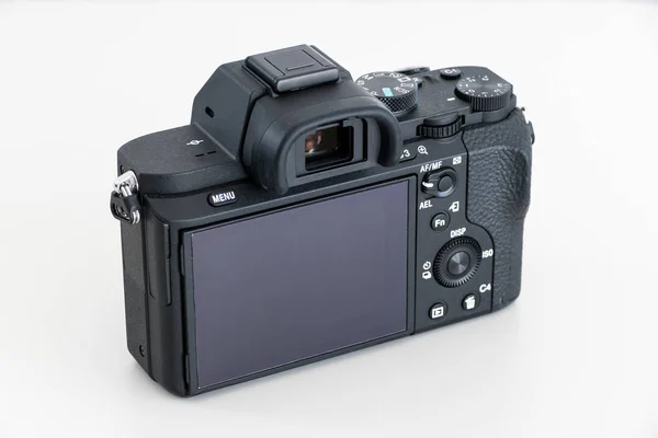 Câmera DSLR sem lente — Fotografia de Stock