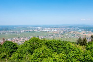 Colmar Fransa için bir havadan görünümü