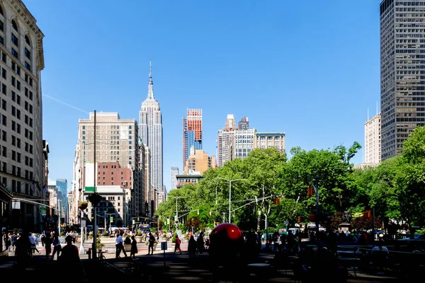 Empire State Building i New York USA – stockfoto