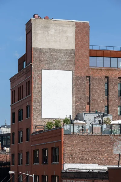 Advertising wall New York City — Stock Photo, Image