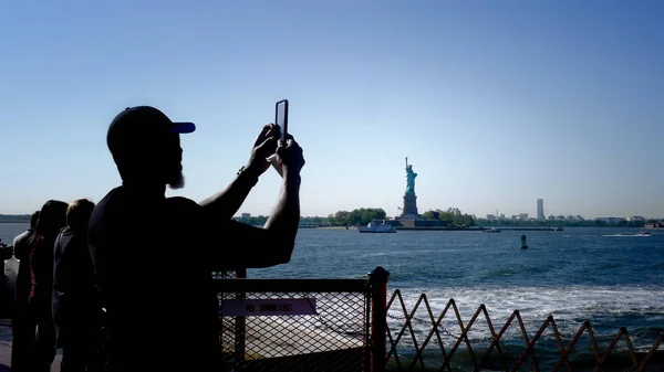 Estatua de la libertad en Nueva York — Foto de Stock