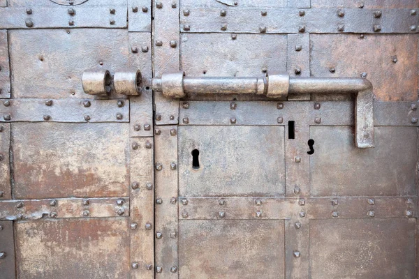 Vecchia serratura arrugginita — Foto Stock