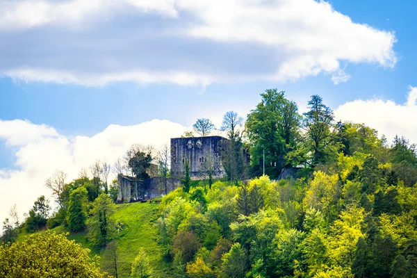 Château ruine à Albeck Allemagne du Sud — Photo