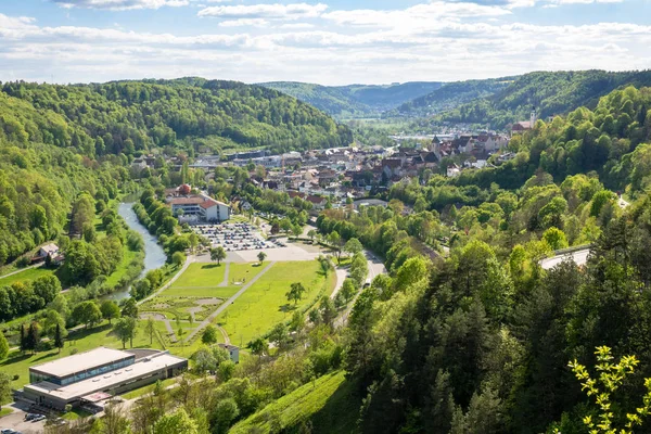 Vista panoramica su Sulz Germania — Foto Stock