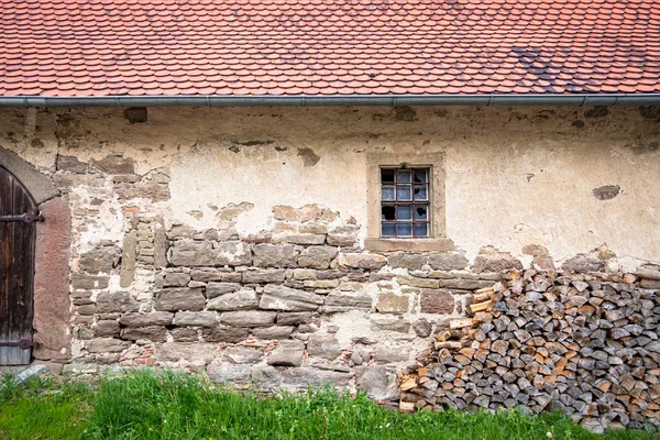 Gamla Vintage hus i södra Tyskland — Stockfoto