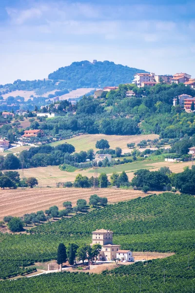 이탈리아 마르쉐의 풍경 풍경 — 스톡 사진