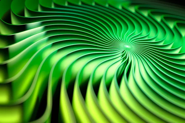 Абстрактный зелёный вихрь — стоковое фото