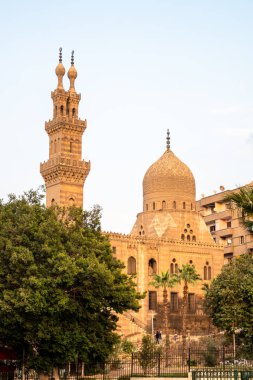 The Aqsunqur mosque in Cairo Egypt clipart