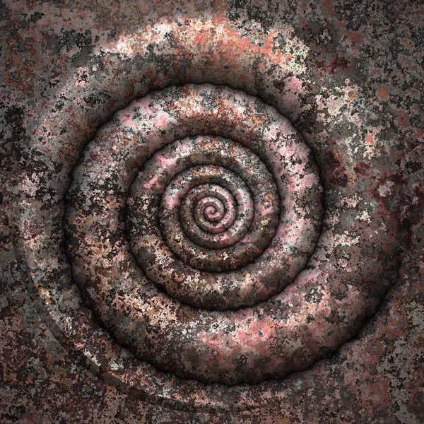 Petrification spiral — Stock Photo, Image