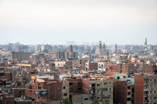 Cenário pôr do sol no Cairo Egito — Fotografia de Stock