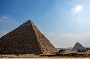 Giza Kahire Mısır Piramitler