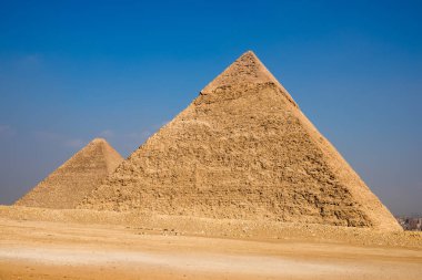 Giza Kahire Mısır Piramitler